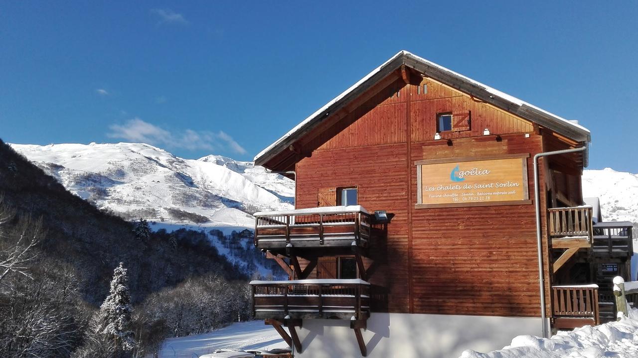 Residence Goelia Les Chalets De Saint-Sorlin المظهر الخارجي الصورة
